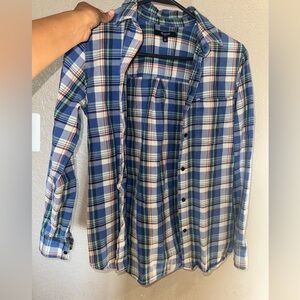 Women XS Madewell flannel top